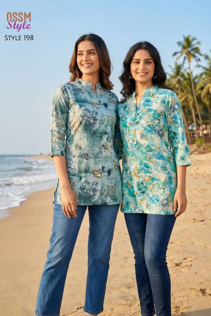 Ossm 198 Vol 7 Cotton Print Kurtis Catalog | Cheapest Wholesale Kurtis Online