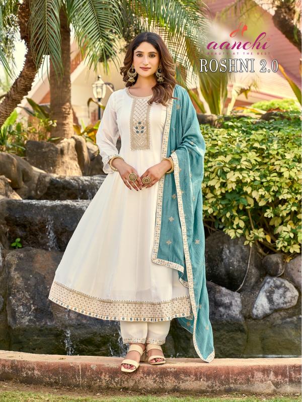 Aanchi Roshni Vol 2 Catalog Bunaai Kurtis Wholesale – Sanvari Fashion