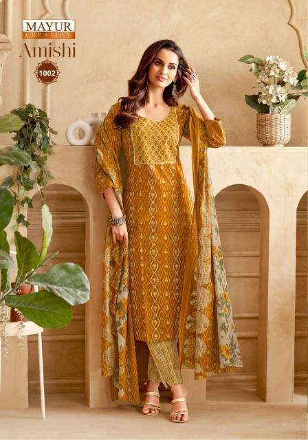 Mayur Amishi Vol 1 Printed Cotton Kurti Collection