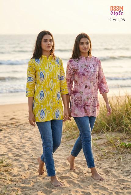 Ossm 198 Vol 6 Catalog Cheapest Kurti Wholesale Market – Sanvari Fashion