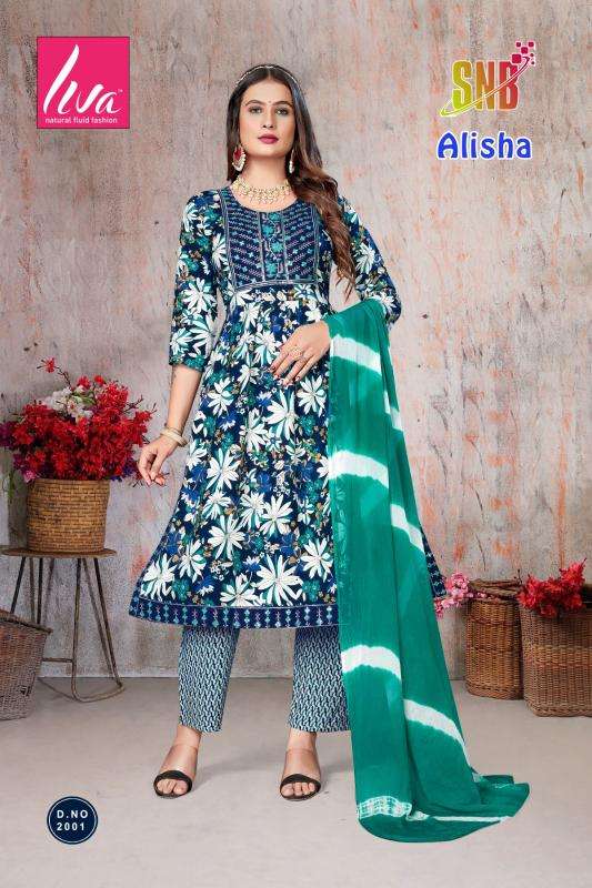 SNB Alisha Vol 2 Rayon Printed Kurti Catalog | Heavy Rayon Foil Print Kurtis