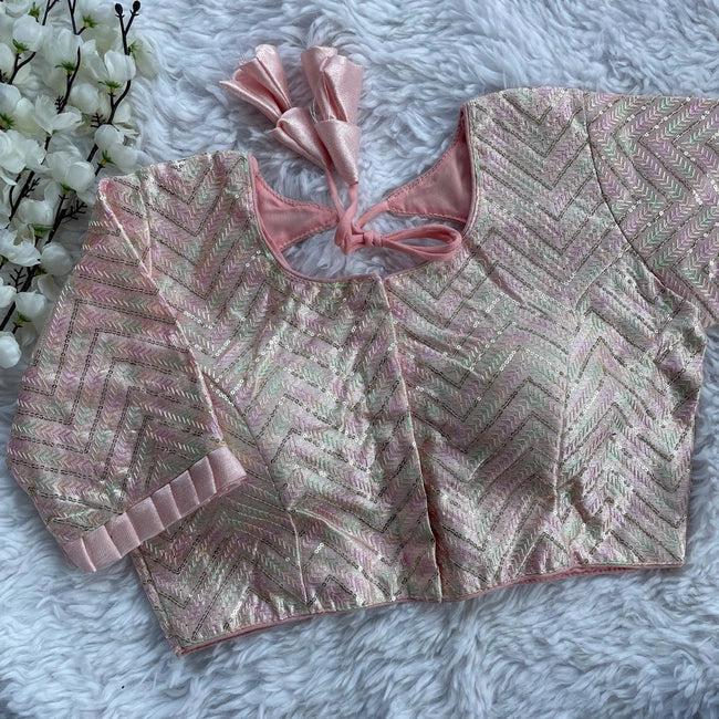 Image of Elegant Milan Silk Blouse from Lehera Fashions