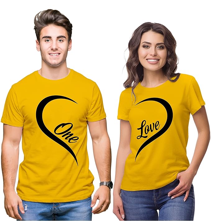 Image of Hangout Couple T-shirts for Couples from Lehera Fashions