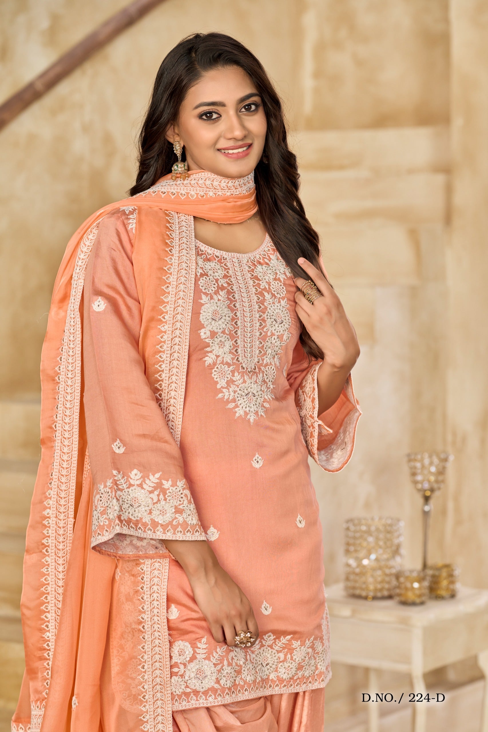 Image of Stunning Patiala Suit Set with Soft Organza Dupatta | Lehera Fashions NZ from Lehera Fashions