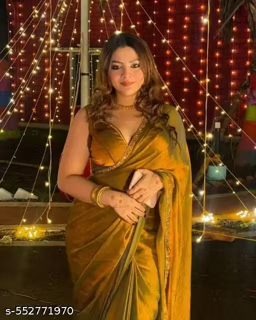 Qyra Creation Rich Chiffon Fendy Soft Fabric Saree