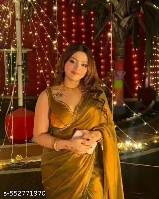 Qyra Creation Rich Chiffon Fendy Soft Fabric Saree