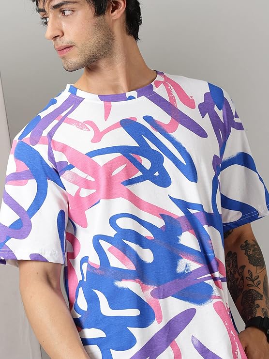 RodZen Couple Men's & Women's Pure Cotton Oversized