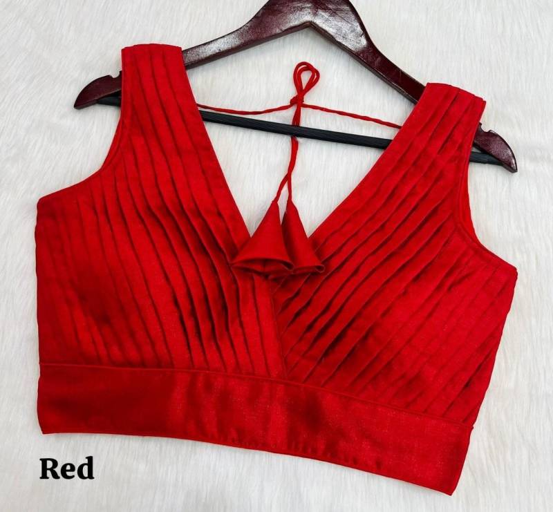 Image of Silk Ready-Made Blouse Collection from Lehera Fashions