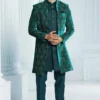 Printed Velvet Sherwani